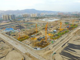 蘭州恒大山水城項目D、E地塊土石方工程施工